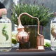 Seedlip spirits on display during the Great British Film Reception in LA in 2018.